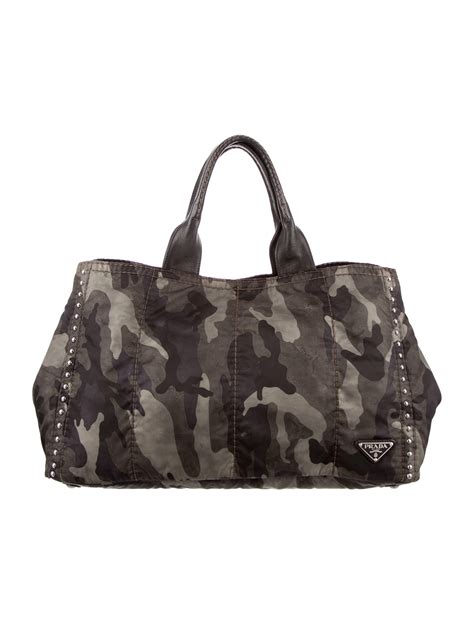 prada camo tote|Prada totes farfetch.